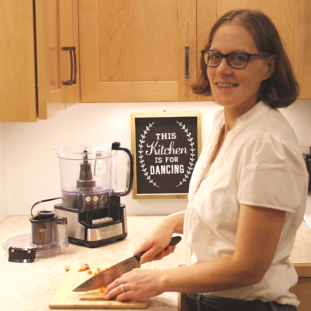 Janalyn in her kitchen